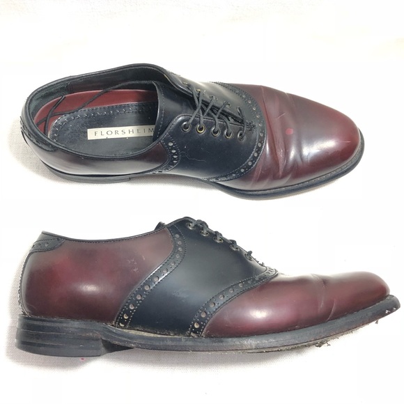 florsheim saddle oxfords